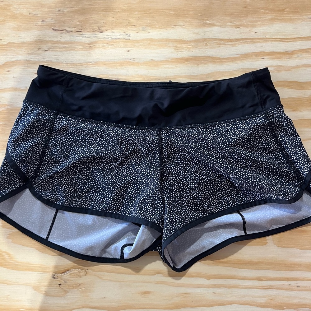 Lululemon Speed Up Shorts size 8